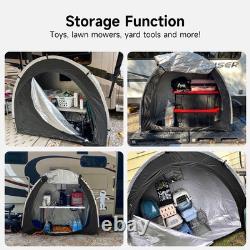 Bike Storage Shed Tent Upgraded Outdoor Portable Bicycle Storage Sheds with