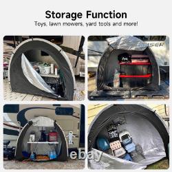 Bike Storage Shed Tent Upgraded Outdoor Portable Bicycle Storage Sheds with