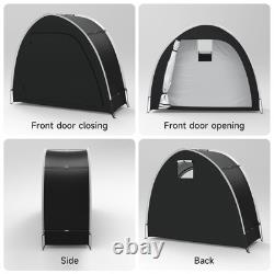 Bike Storage Shed Tent Upgraded Outdoor Portable Bicycle Storage Sheds with