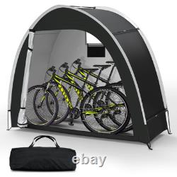 Bike Storage Shed Tent Upgraded Portable Outdoor Bicycle Storage Sheds with