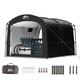 Bike Storage Tent, Outdoor 8×7×6.3ft Large 2-in-1 Portable Shed More 30% Top