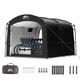 Bike Storage Tent, Outdoor 8×7×6.3ft Large 2-in-1 Portable Shed More 30% Top
