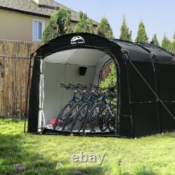 Bike Storage Tent, Outdoor 8×7×6.3ft Large 2-in-1 Portable Shed More 30% Top