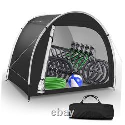 Bike Storage Tent Sheds Outdoor Storage Waterproof, Upgraded