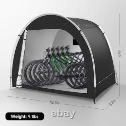 Bike Storage Tent Sheds Outdoor Storage Waterproof, Upgraded