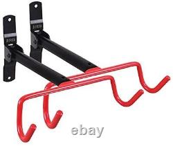 Bike Wall Mount Bike Hanger 2 Pack Foldable Bicycle Storage Horizontal Bike