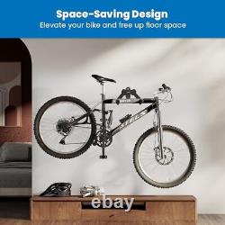 Bike Wall Mount Hook, Horizontal Indoor Bike Rack for Home Garage Shed, Space