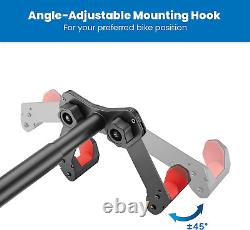 Bike Wall Mount Hook, Horizontal Indoor Bike Rack for Home Garage Shed, Space Sa