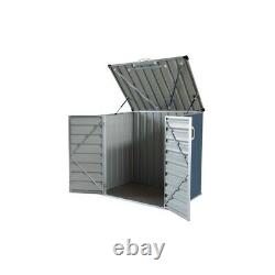 Build-Well 5 ft. X 3 ft. Metal Horizontal Storage Shed without Floor Kit