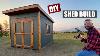 Building A Shed From Start To Finish Lean To Style Shed