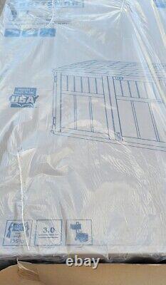 CRAFTSMAN 6-ft x 4-ft Resin Storage Shed (Floor Included)