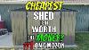 Cheapest Diy Outdoor Storage Shed Patiowell Metal Garden Shed