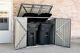 Cover-it 6x3 Metal Outdoor Storage Shed With Lockable Doors For Trash Cans/bikes