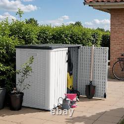 Cu Cabinet Devoko Doors, Ft with Horizontal Stor Pad-Lockable Storage 26 Outdoor