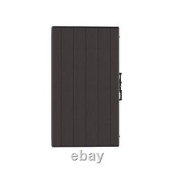 DURAMAX Deck Boxes 49 Horizontal Storage Shed Weather Protection Resin Brown
