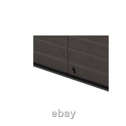 DURAMAX Deck Boxes 49 Horizontal Storage Shed Weather Protection Resin Brown