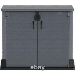 DURAMAX Storage Shed 4-ft 3x2' 5 x 3' 7-in Resin Horizontal Store-away