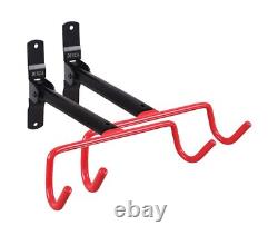 Dirza Bike Wall Mount Bike Hanger 2 Pack Foldable Bicycle Storage Horizontal