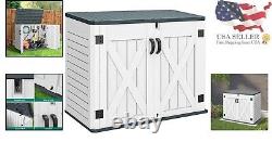 Double-Wall Panels Tool Shed with Versatile Storage Solutions Easy Assembly
