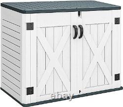 Double-Wall Panels Tool Shed with Versatile Storage Solutions Easy Assembly