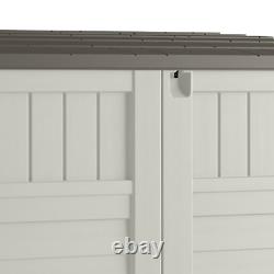 Durable Outdoor Storage Horizontal Utility Shed with Floor 53 x 31.5 x 45.5