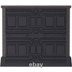 Duramax Cedargrain StoreAway 850L Plastic Garden Storage Shed Outdoor Storage