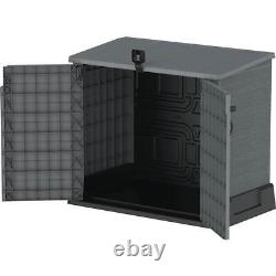 Duramax Outdoor Storage 4'3''X2'5X3'7 Store Away Resin Horizontal Storage Shed