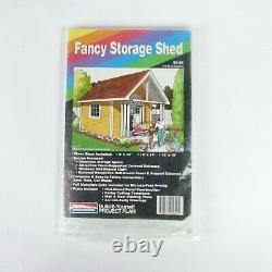 Fancy Storage Shed Plans, 8 X 12 10 14 12 16 By Garlinghoouse