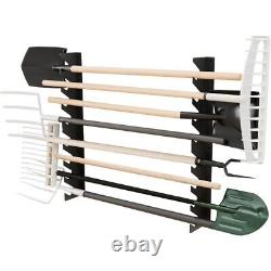 Garage Tool Organizer Wall Mount, Shed Yard Tool Organizer for Garage