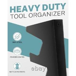 Garage Tool Organizer Wall Mount, Shed Yard Tool Organizer for Garage