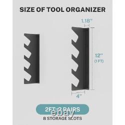 Garage Tool Organizer Wall Mount, Shed Yard Tool Organizer for Garage