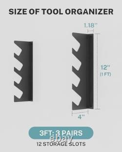 Garage Tool Organizer Wall Mount, Shed Yard Tool Organizer for Garage