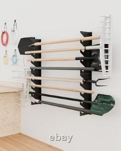 Garage Tool Organizer Wall Mount, Shed Yard Tool Organizer for Garage, 2FT