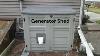 Generator Running In Custom Shed Click More For The New Parts List