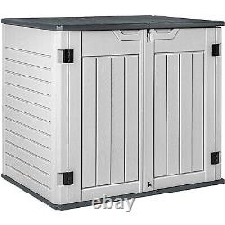 Greesum Outdoor Horizontal Resin Storage Sheds 34 Cu. Ft. Weather Resistant R