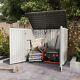 Greesum Outdoor Horizontal Resin Storage Sheds 34 Cu. Ft. Weather Resistant R