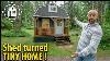 He Bought A Shed U0026 Made A Luxury Tiny Home Tour Costs