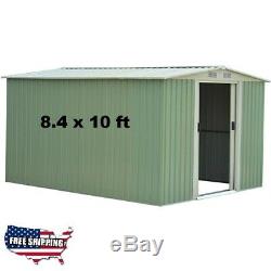 Heavy Duty Steel Shed Garden Storage Tool House Outdoor Patio Toolshed Farmshed