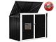 Horizontal Storage Shed 68 Cubic Feet For Garbage Cans Garden Supplies Organizer