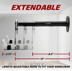 Horizontal Wall Mount Hanger, Indoor Bicycle Hook Holder Storage Rack for Home o