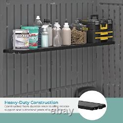 Horizontal and XL Vertical Shed Shelf Kit, Space-Saving Shelf, BMSASHELFH2