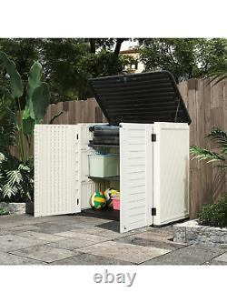KINGYING Outdoor Storage Shed Horizontal Storage Box, Waterproof
