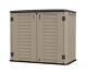 Kinying Outdoor Storage Shed Horizontal Storage Box Waterproof For Garden