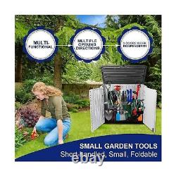 KINYING Outdoor Storage Shed Horizontal Storage Box Waterproof for Garden