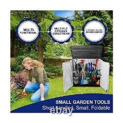 KINYING Outdoor Storage Shed Horizontal Storage Box Waterproof for Garden