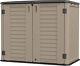 Kinying Outdoor Storage Shed Horizontal Storage Cabinet Waterproof For Garden