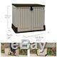 Keter 17197253 Store-It-Out Midi Outdoor Plastic Garden Storage Shed Beige/Br