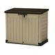 Keter 226814 Store-it-out Max 4.8 X 2.7 Outdoor Resin Horizontal Storage Shed