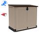 Keter 249397 30-cu Ft Durable Resin Horizontal Shed All-weather Outdoor Storage