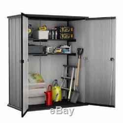 Keter High Store Storage Shed, 62.05 cu. Ft. Storage Capacity NEW